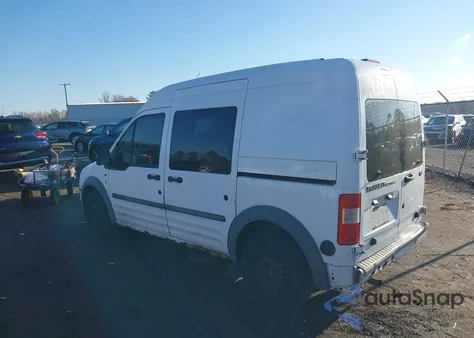 2010 Ford Transit Connect Xlt from USA, damaged, VIN NM0LS6BN7AT04297